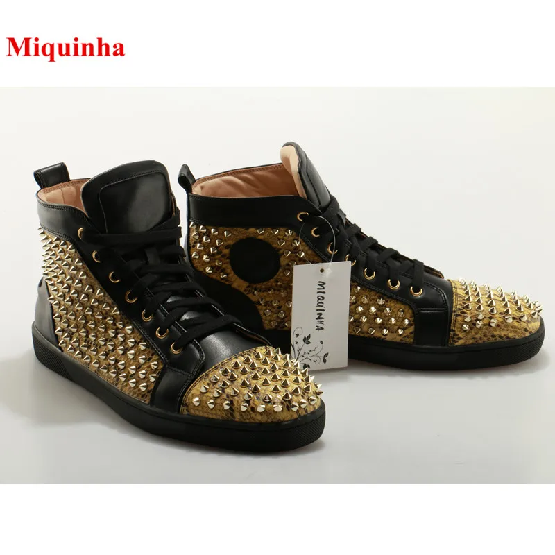 black and gold designer shoes men