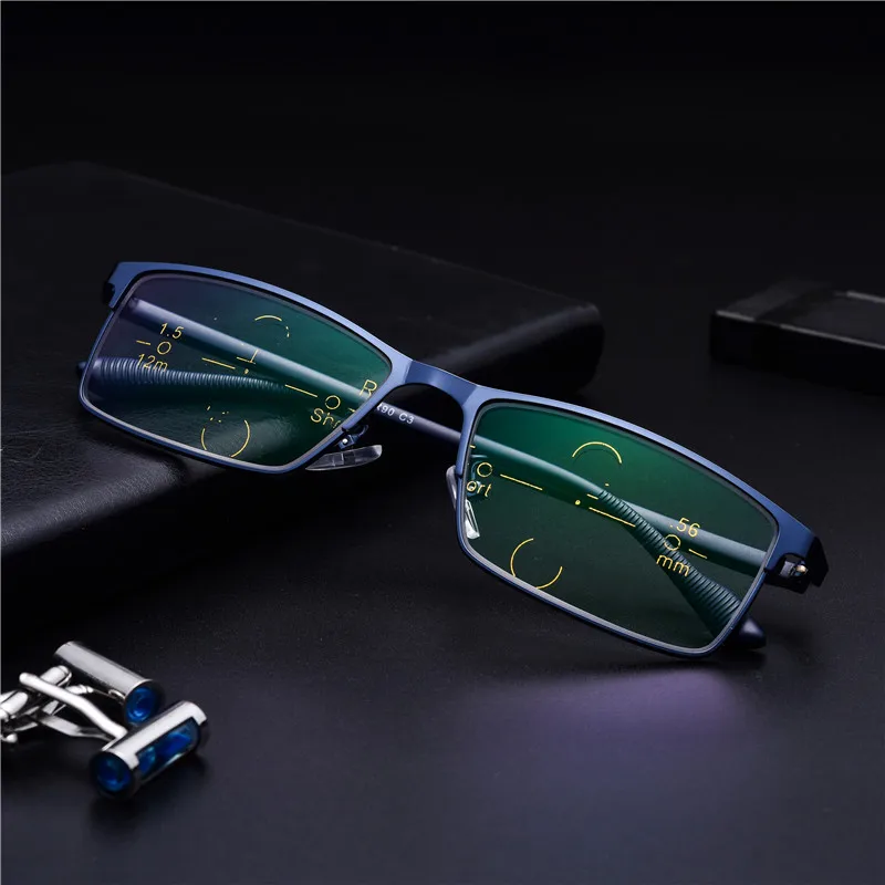 2019 Multifocal Progressive Reading Glasses Women Men Diopter