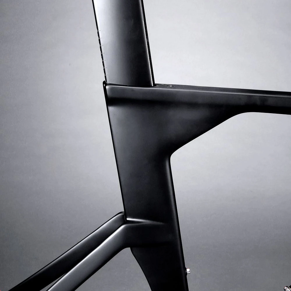 Discount Carbon Time Trial Bike Frame TT Bicycle Frame Carbon Triathlon Bicycle FM109+FK109+SP109+ST109+HB109+Headset UD Matte 13