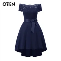 OTEN-Lace-Evening-Party-asymmetrical-clothes-Women-Summer-Sexy-Off-shoulder-Short-Sleeve-ladies-Elegant-wedding
