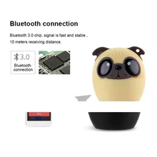 Animal беспроводной Bluetooth динамик с мощной насыщенной комнате заполнение звука 3W аудио драйвер для iPhone/iPad/iPod/samsung/htc/Tablet