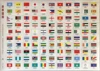 193 national +16 areas flags stickers flag for mark countries map country toy collection sticker decor kit ► Photo 2/6