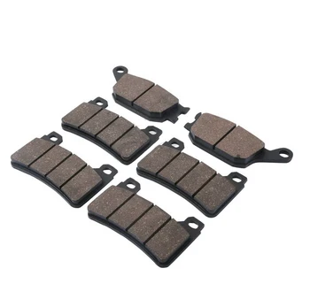

6 PCS Motorcycle Rear & Front Brake Pads For HONDA CBR 600 RR 2005-2006 Disc