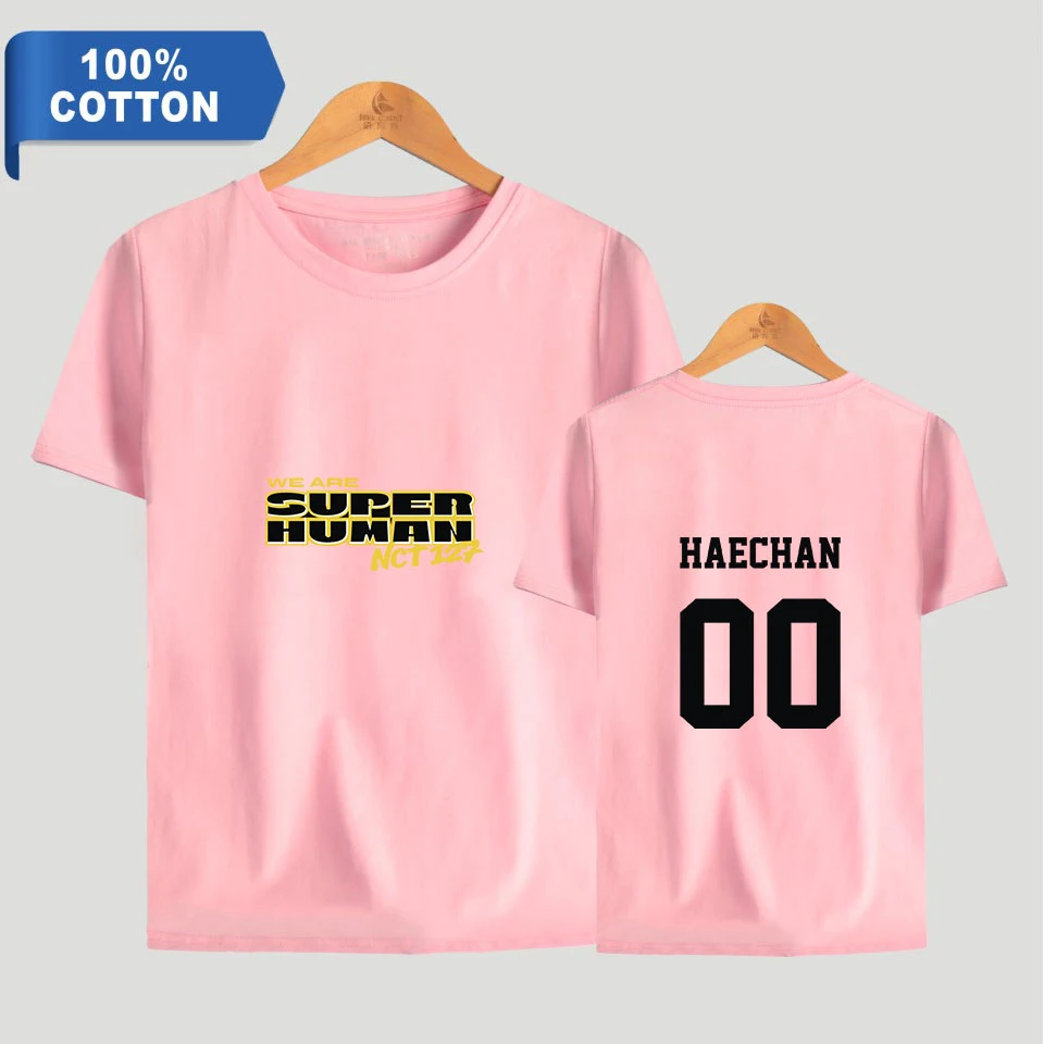 

NCT 127 Printed KPOP T shirt women/men Summer Top Tshirt 2019 cotton Short Sleeve Loose T-shirt Lovers Tees Korean clothes