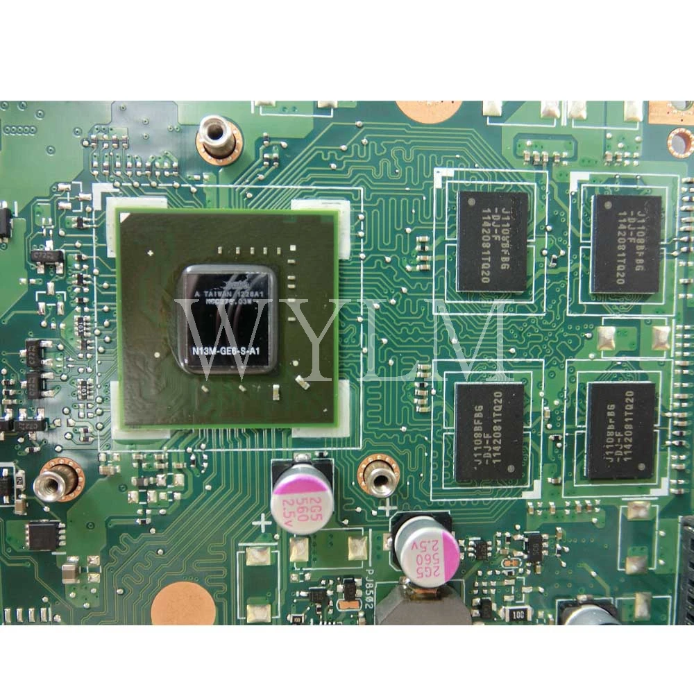  X45VD GT610M 1GB N13M-GE6-S-A1 With 4GB RAM mainboard For ASUS X45V X45VD Laptop motherboard 60-NRO