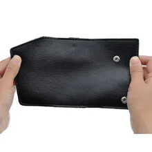 Новая мужская сумка для автомобильных ключей кожаный чехол для визиток Органайзер брелок-кошелек Чехол DOD886