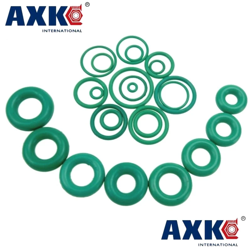 

AXK 6mm OD50-150mm Green Viton FKM Fluorine Rubber O Ring O-Ring Oil Sealing Gasket