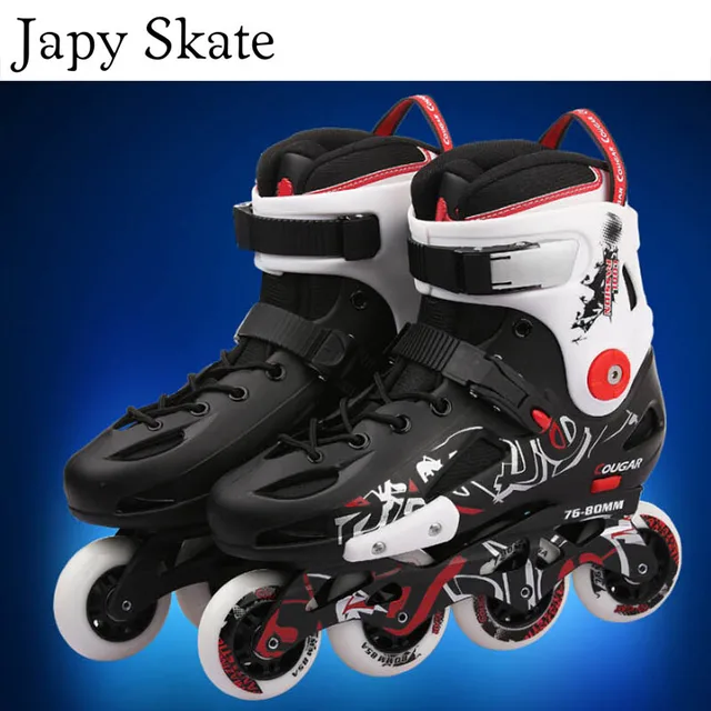 Japy Skate Original Cougar MZS307 Slalom Inline Skates Roller Skating