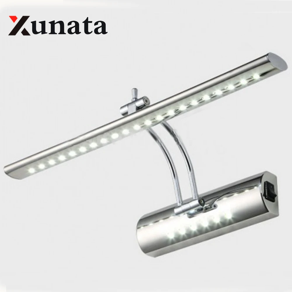 Светодиодный настенный светильник 7 Вт 5 SMD 5050 3014 для ванной комнаты современный