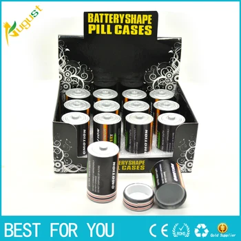 

12pcs/lot Free Shipping Battery Secret Stash Diversion Safe Pill Box Hidden Money Coins Container Case