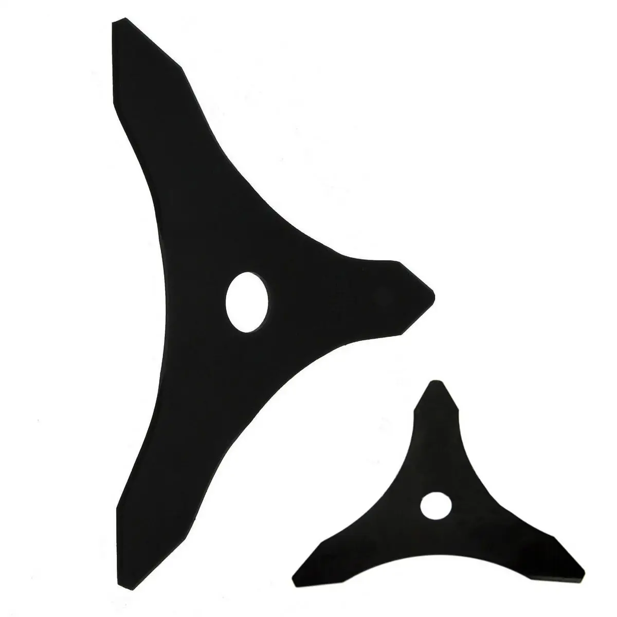 3T Brush Cutter Trimmer Blade 3 Tooth Diameter 10" Thickness 1.5mm Black