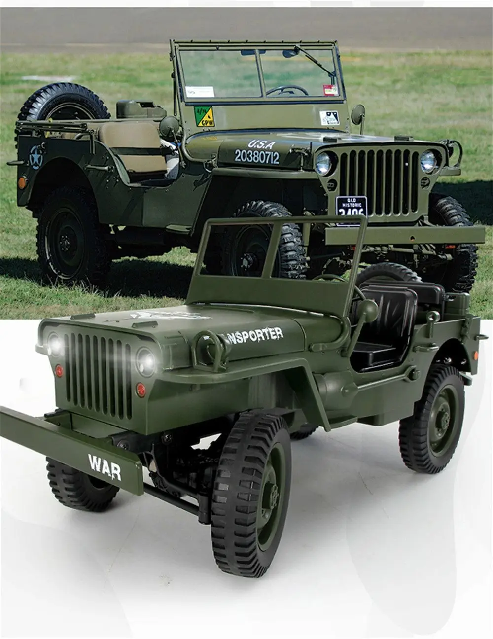 Carros de Brinquedo de Controle Presente de Aniversário para Crianças Jjrc Crianças Remoto Jeep Four-wheel Drive Militar Off-road Escalada rc Car Toys Q65 4wd 32 Cheap Carros RC