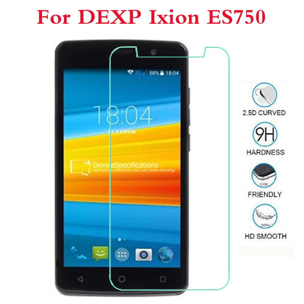Закаленное стекло для DEXP Ixion ES750 Connect X150 металлическая прочная защитная пленка