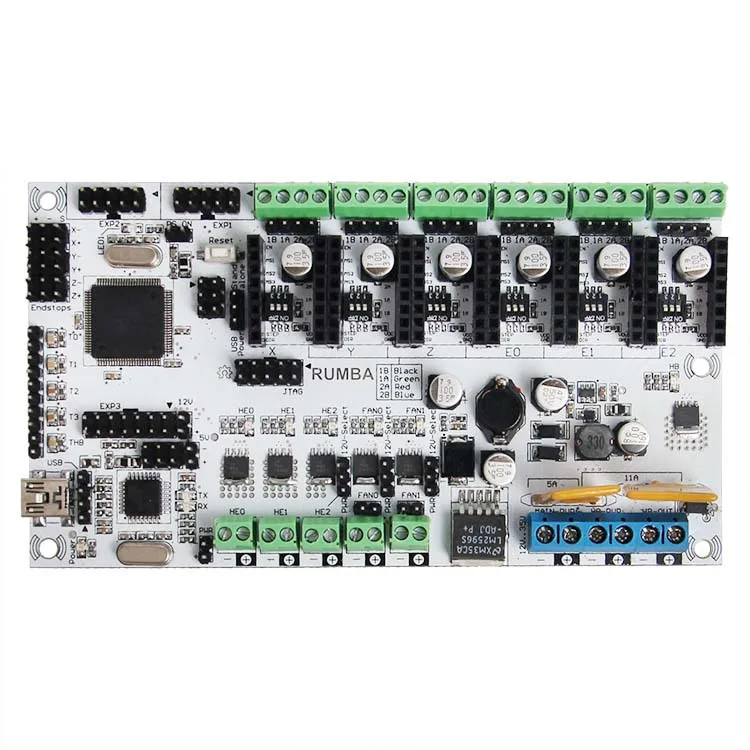 

BIQU Rumba For 3D printer motherboard rumba MPU / 3D printer accessories RUMBA optimized version control Board