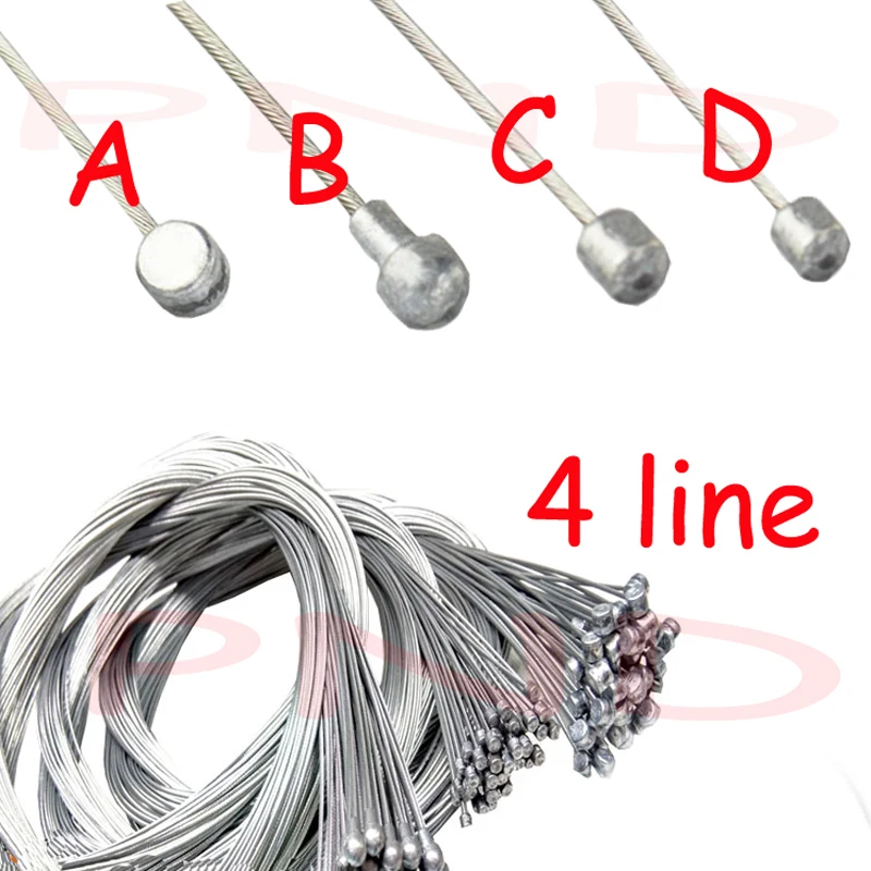 

Road bike MTB Bike Fixed Gear Bicycle Brake Line Shift Shifter Gear Brake Cable Sets Core Inner Wire Steel Speed line SCX005