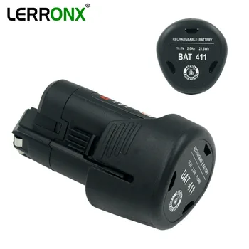 

10.8V 2000mAh Lithium Cordless Drills rechargeable replacement battery for Bosch Power Tools BAT411 BAT412A BAT413A BAT411A