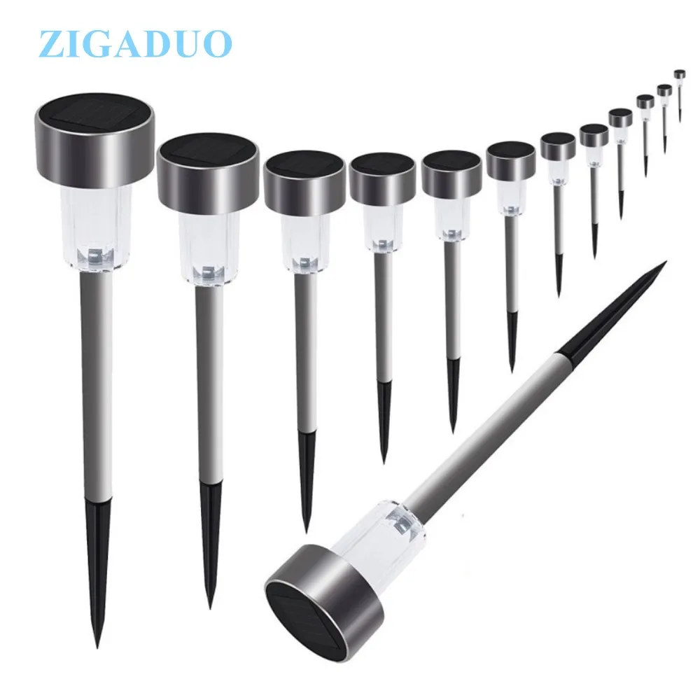 

LED Solar Lawn Lamps For Garden Decoration Outdoor Pathway Waterproof LED Solar Powered Lawn Lights Street Landscape Yard Lamp