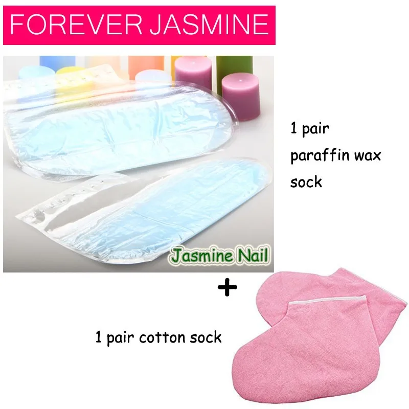 paraffin wax sock+cotton