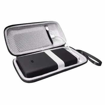 

2019 Newest Hard EVA Case Cover for Xiaomi Power Bank 3 Cover Charger Bag fitted Case Mi Power Bank 20000 mAh Pro PLM07ZM Pouch