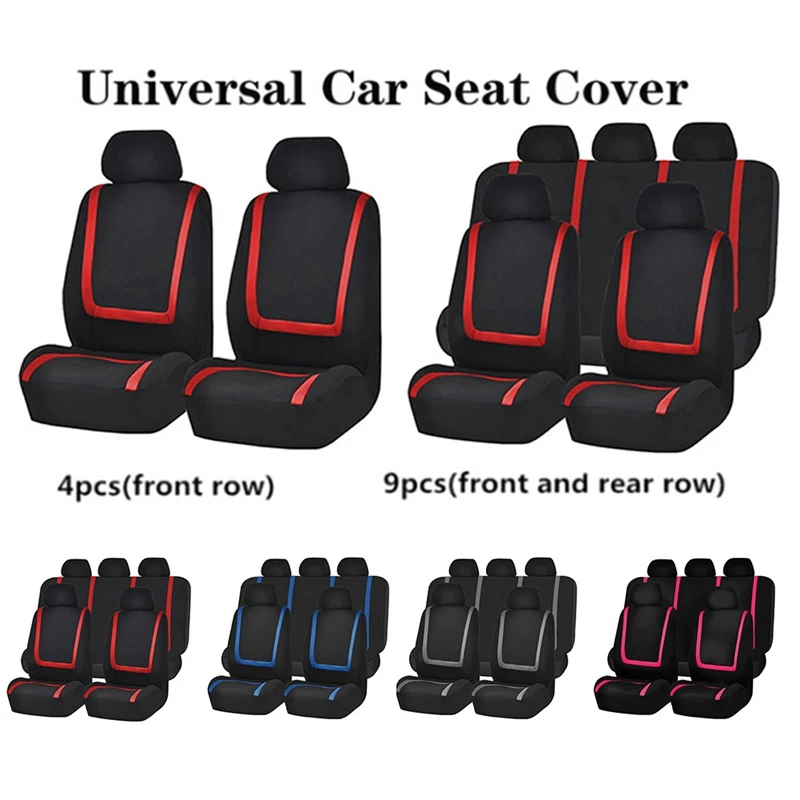 GKMHiR универсальные защитные чехлы на сиденье автомобиля полиэфирный тканевый чехол для сиденья чехлы для сидений автомобиля Защита для сидений автомобиля
