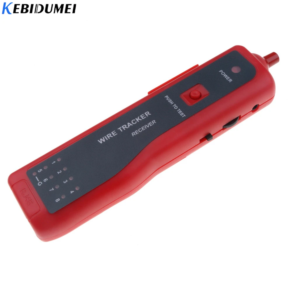 Kebidumei 5 шт RJ45 RJ11 Cat5 6 телефон провода Tracker Tracer локальной сети Ethernet кабель тестер тонер линии Finder детектор
