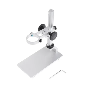

Microscope Aluminium Alloy Raising Lowering Stage UP Down Support Table Stand for USB Digital W315