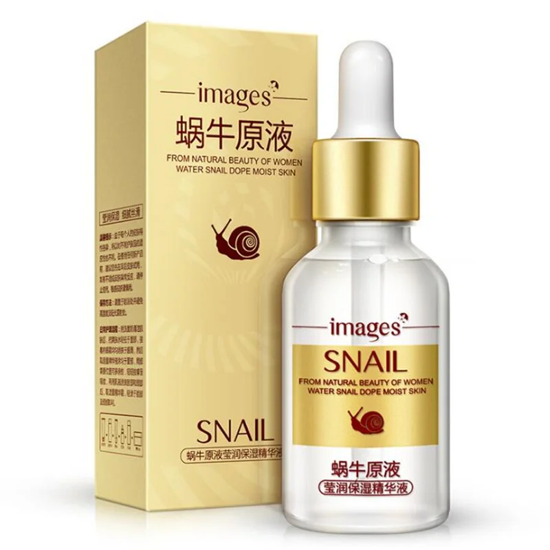 

Images Brand Snail Liquid Essence Moisturizing Skin Care Shrink Pores Snail Essence Face Care Nutrition Anti-Aging Anti-Wrinkle