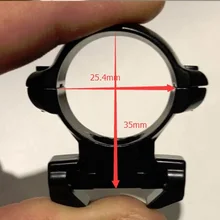 Винтовка все стальное кольцо-Крепление прицела для 25,4 мм кольцо Пикатинни Крепление база Охота Стрельба черный M6918