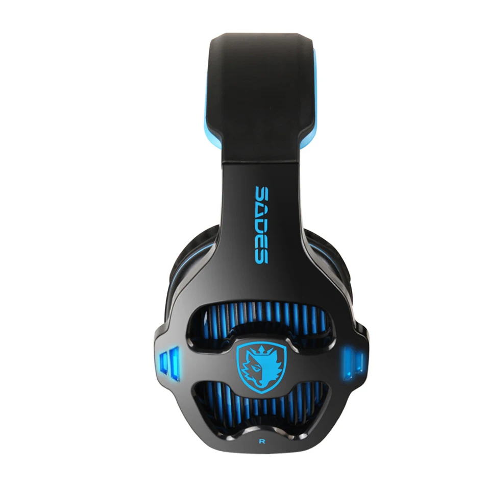 SADES SA-903 PC Gamer Stereo Gaming Headset with Microphone 7.1 Surround Sound USB Wired Earphone Headphones casque (4)