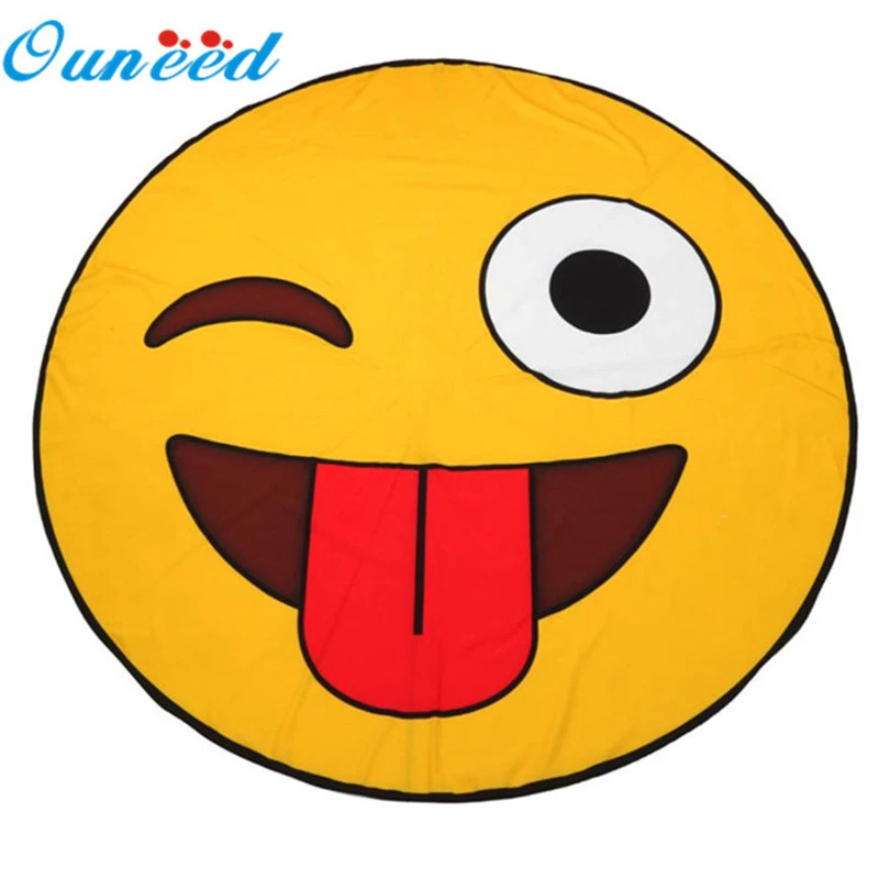 絵文字印刷ビーチタオル水着テーブルクロスヨガマットカートン環境に優しいかわいいビーチプールホーム毛布テーブルクロスdig413 Tablecloth Print Tableclothcute Tablecloths Aliexpress