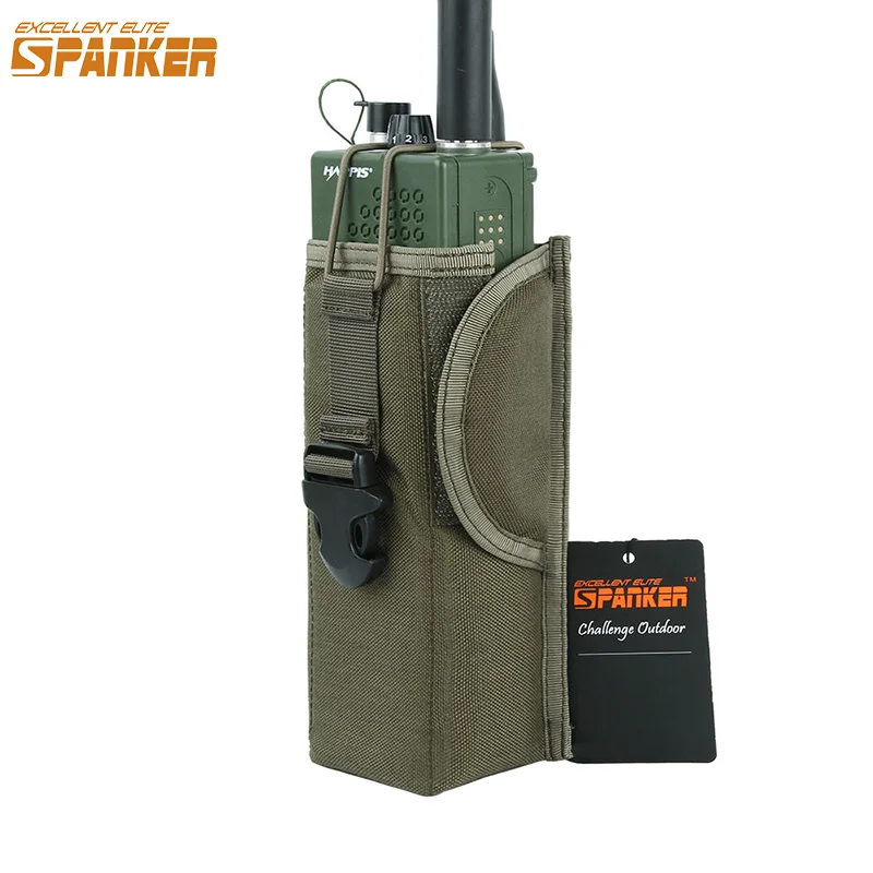 

EXCELLENT ELITE SPANKER Tactical Outdoor Nylon Molle PRC 148/152 Radio Pouch Military Combat Training Hunting Assault Equipment