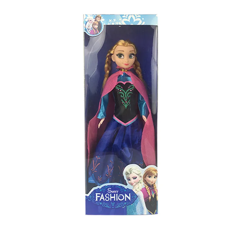 Disney Series Frozen Snow Queen Anna Elsa Princess Cartoon Doll Character Action Model Toy Child Girl Birthday Gift Toy Disney Series Frozen Snow Queen Anna Elsa Princess Cartoon Doll Character Action Model Toy Child Girl Birthday Gift Toy
