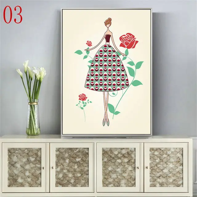 Watercolor-Canvas-Painting-Nordic-Poster-Cartoon-Flowers-Girl-Pictures-Home-Decoration-Hd-Giclee-Print-For-Living.jpg_640x640 (2)