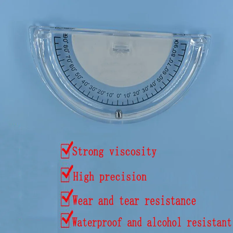 

Bedside angle instrument multi-function inclinometer protractor care protractor medical test display instrument measurement tool