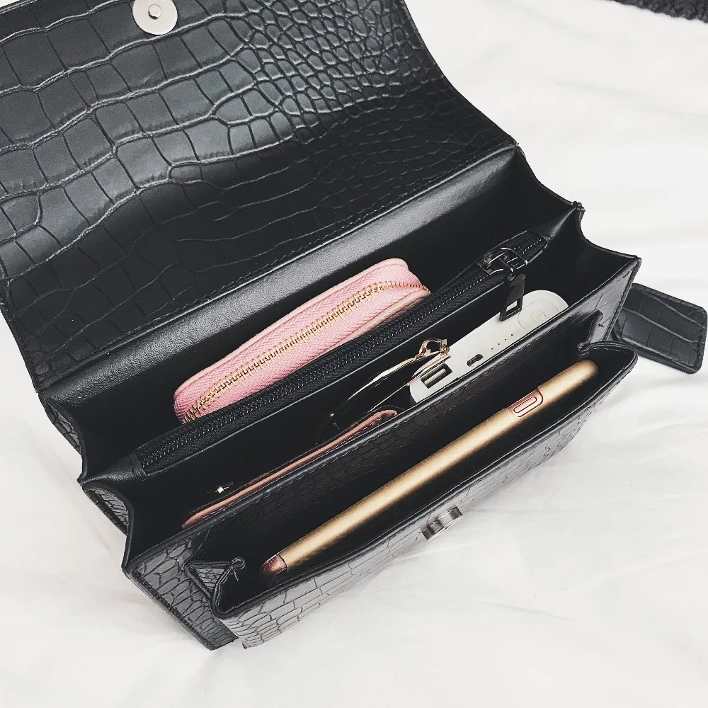 2019 Luxury Famous Brand Women Bags Designer Lady Classic Plaid Shoulder Crossbody Bags Leather Wom - 32995136142