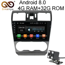 Sinairyu 9 inch Android 8.0 8 Core 4G RAM Car DVD GPS For Subaru Forester 2014 2015 2016 WIFI Autoradio Multimedia Stereo