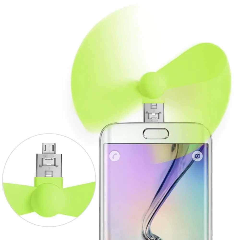 Portable Mini Fans Android Phones Notebook Laptop Super Mute USB Cooler Green cheap fans toy usb fan APE