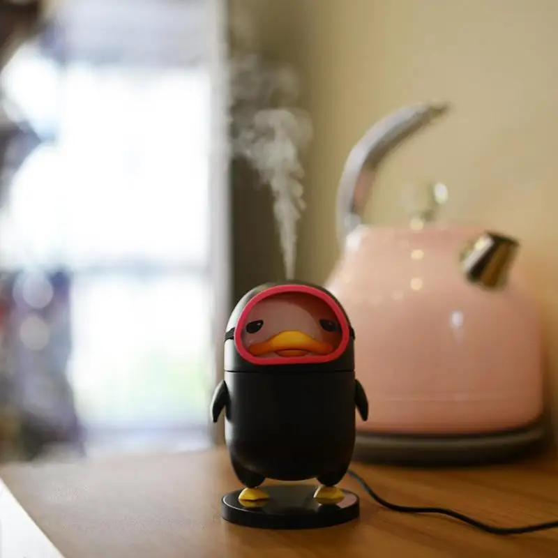 

Cute Diving Duck Portable Mini Ultrasonic Car Aromatherapy Air Humidifier Aroma Diffuser Ultrasonic fine Atomizer