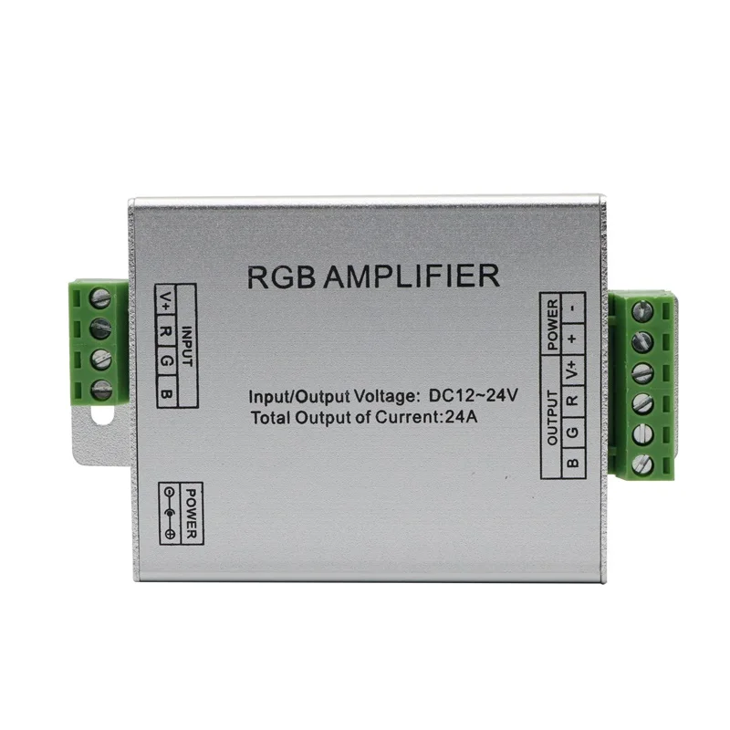 SZYOUMY LED RGBW/RGB усилитель постоянного тока 12 24 в 24a 4 канальный выход Светодиодная