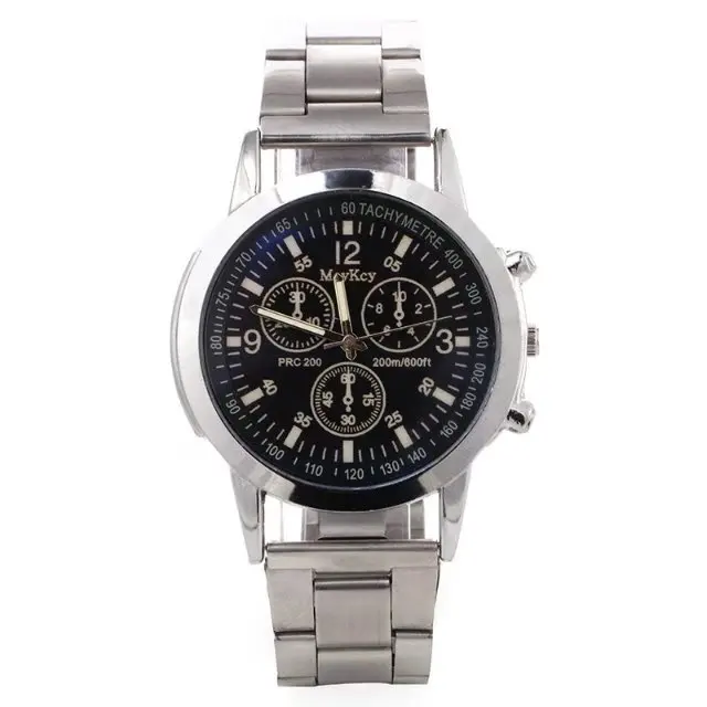 

2017 New Fashion Men Watch Stainless Steel Quartz Watch Men Sports Watches Mens Quartz Full Steel Wristwatch relogio masculino