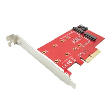 PCI-e X4 to NGFF (M.2) SSD Adapter Card PCIe ngff Adapter Extension Card Support system disk boot PCI-E Power Supply