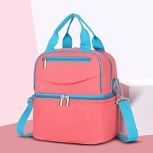 Термо-мешок для бутылок сохраняет свежесть детские пищевые теплоизоляционные пакеты для бутылок держатель для детской бутылочки нейлоновый мешок на молнии Ланч-бокс