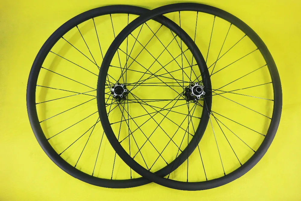 yellow mtb wheels