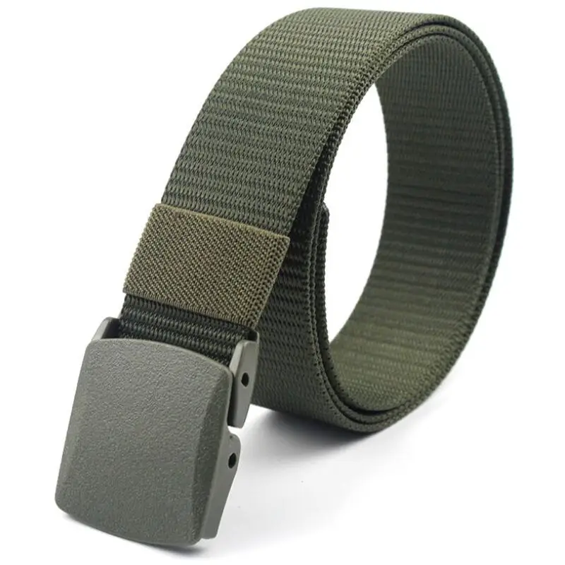 mens dress belts Men's belt Adjustable women Belt Men Outdoor Travel Tactical Waist High Quality Automatic Buckle Nylon Unisex Belts Strap 3.8cm brown designer belt Belts