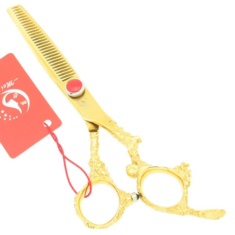 Meisha 6 inch Professional Hairdressing Scissors Set Hair Cutting Shears Thinning Scissor Barber Shop Tesouras HA0271