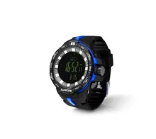 FR861 New Arrival Fishing Men Watch -Outdoor Barometer Compass Altimeter Temperature Clock 5ATM Waterproof Men Wristwatch
