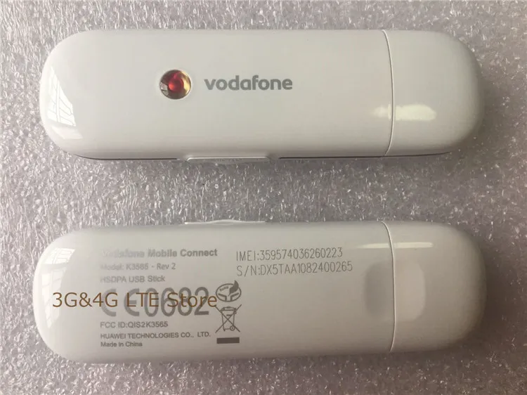 Vodafone huawei K3565 мобильного подключения HSDPA USB 3g Интернет ключ