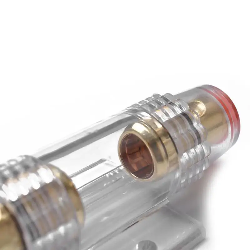 VODOOL 4/8 Калибр Inline AGU Держатель предохранителя для автомобиля грузовик морской Аудио Amp усилители домашние цепи защитный предохранитель коробка база интимные аксессуары