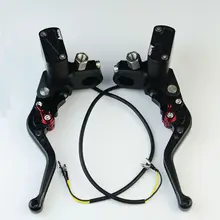 NEW hydraulic clutch cnc Black universal motorcycle brake master cylinder e-bike brake clutch levers automatic power 3 colors