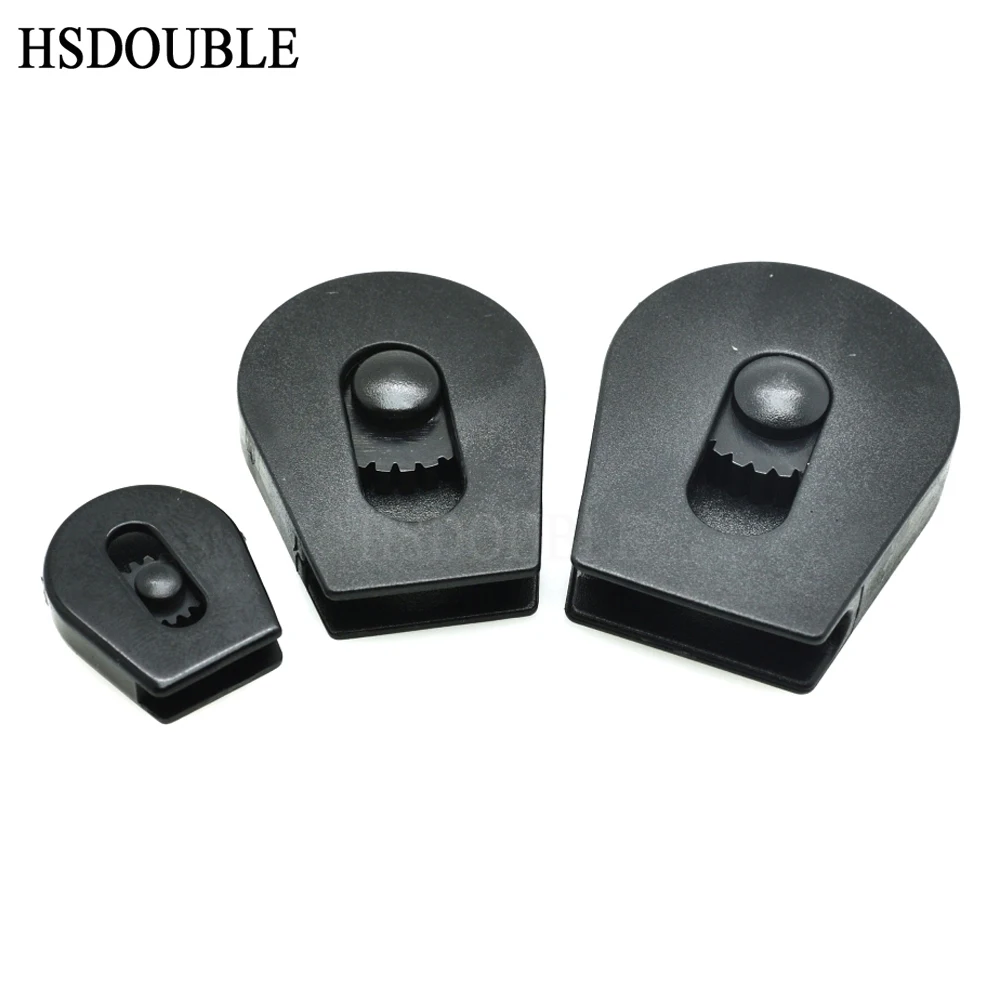 

Cord Lock Ends Stopper Drawstring Sliding Plastic Wheel Pull-Strings Stopper For Shoe Cloth Bag